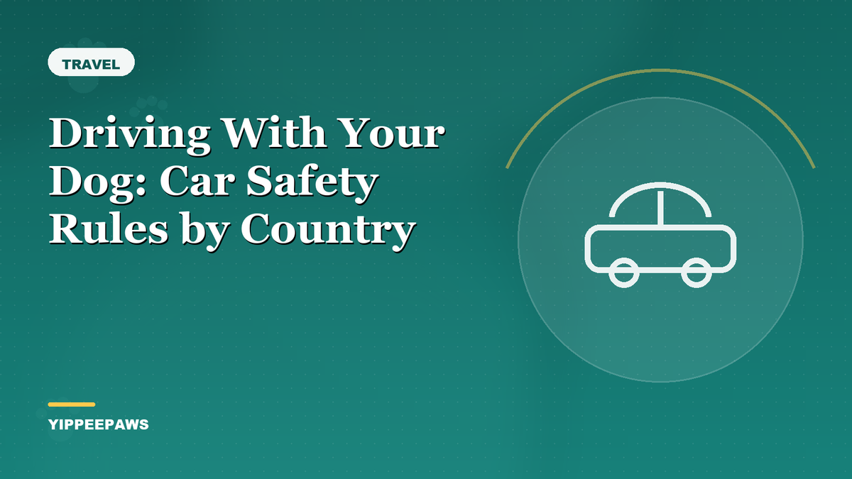 Driving With Your Dog: Car Safety Rules by Country