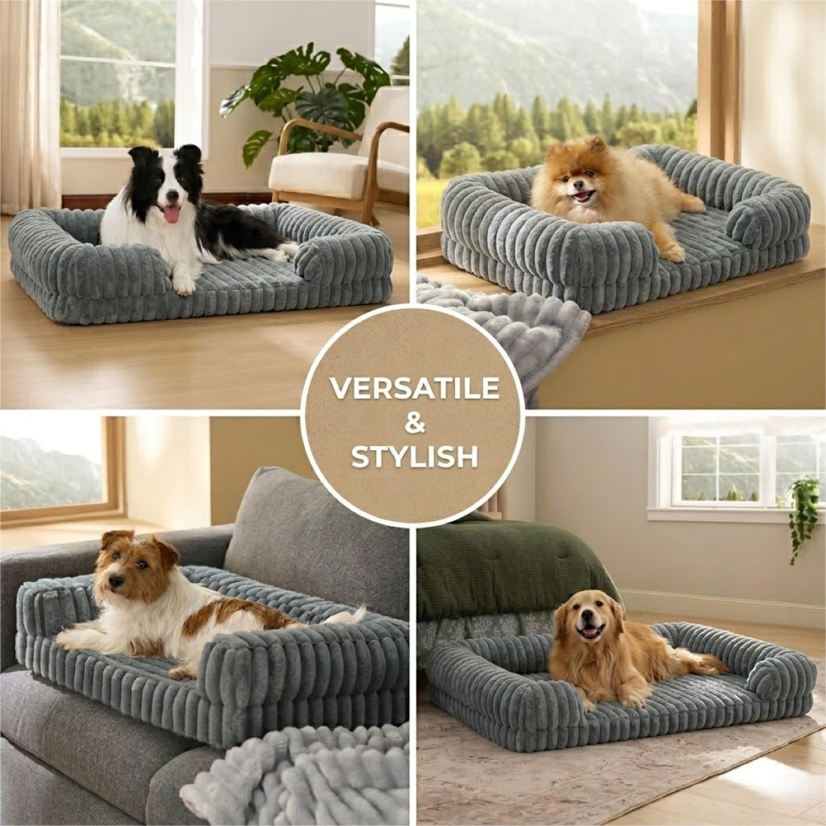 A dog bed you won't want to hide